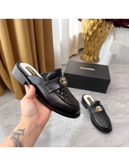 Chanel Slippers 127,Chanel Slippers,Slides Slippers,More Brands