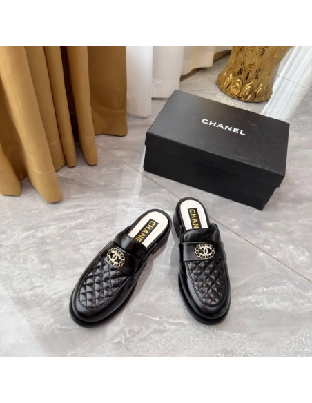 Chanel Slippers 127,Chanel Slippers,Slides Slippers,More Brands