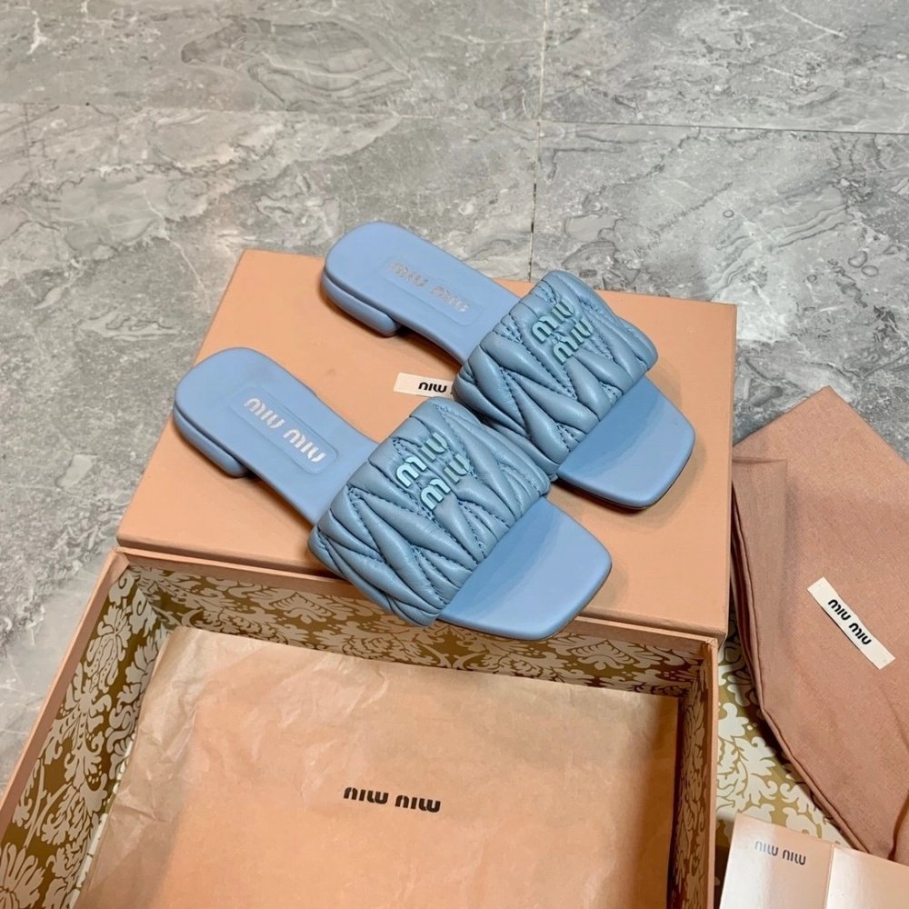 Miu miu slippers 001,Miu Miu Slides,Slides Slippers,More Brands