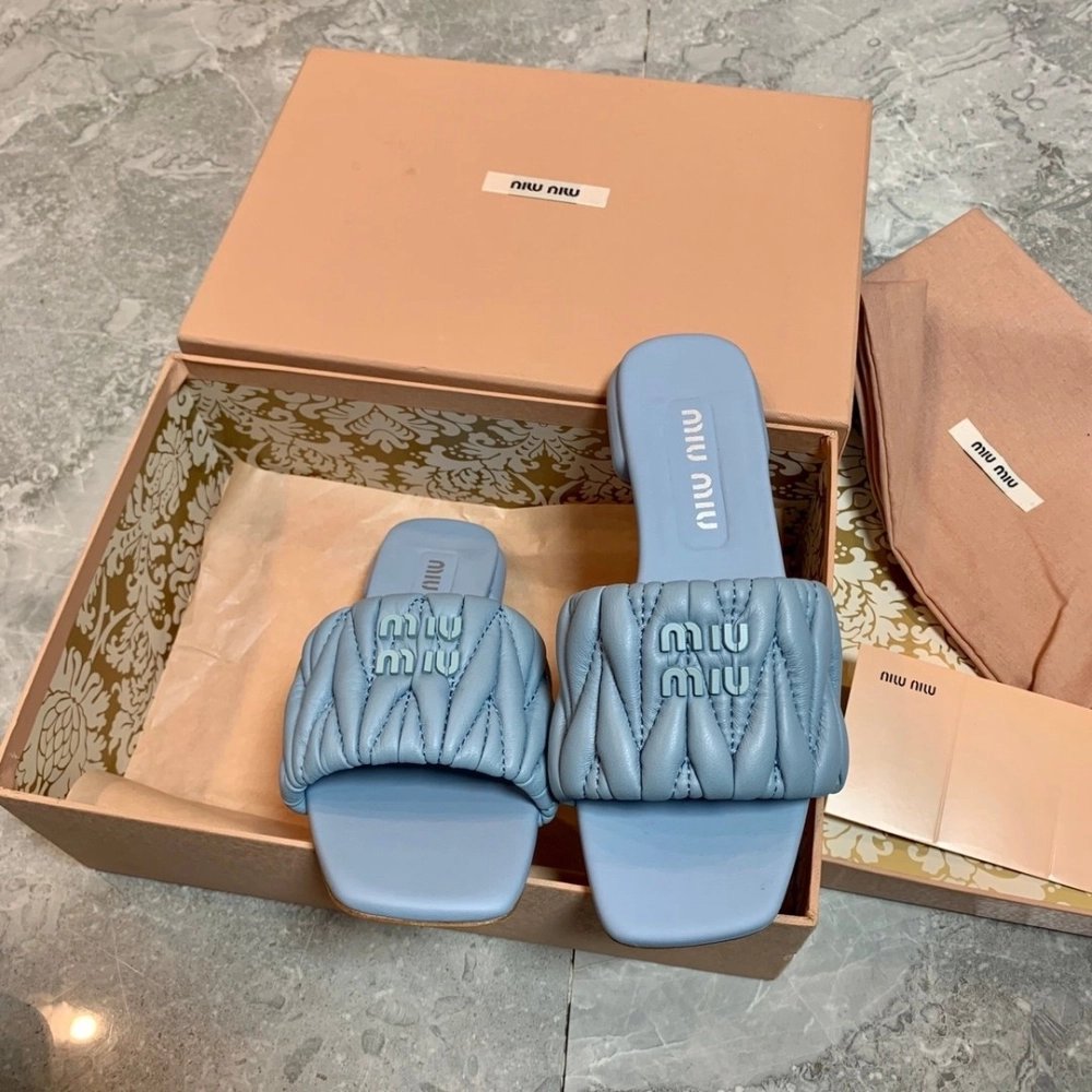 Miu miu slippers 001,Miu Miu Slides,Slides Slippers,More Brands