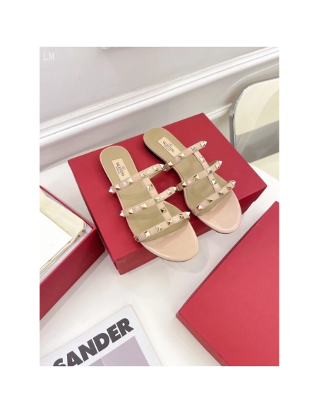 Valentino slippers 045,Valentino Slippers,Slides Slippers,More Brands