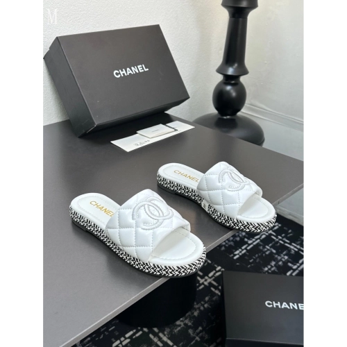 Chanel Slippers 051,Chanel Slippers,Slides Slippers,More Brands