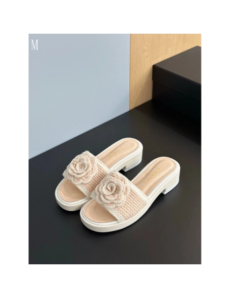 Chanel Slippers 118,Chanel Slippers,Slides Slippers,More Brands
