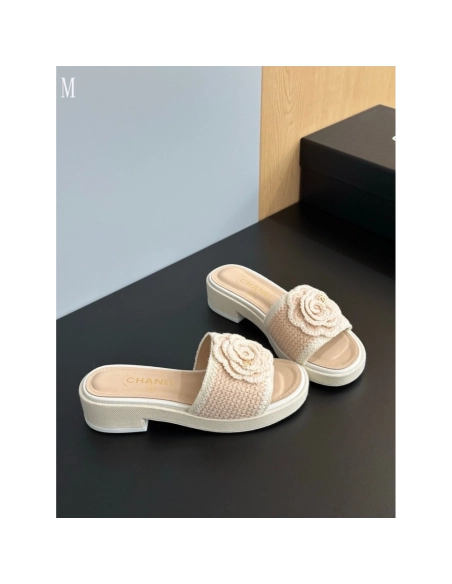 Chanel Slippers 118,Chanel Slippers,Slides Slippers,More Brands