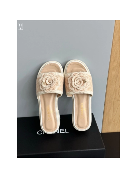 Chanel Slippers 118,Chanel Slippers,Slides Slippers,More Brands
