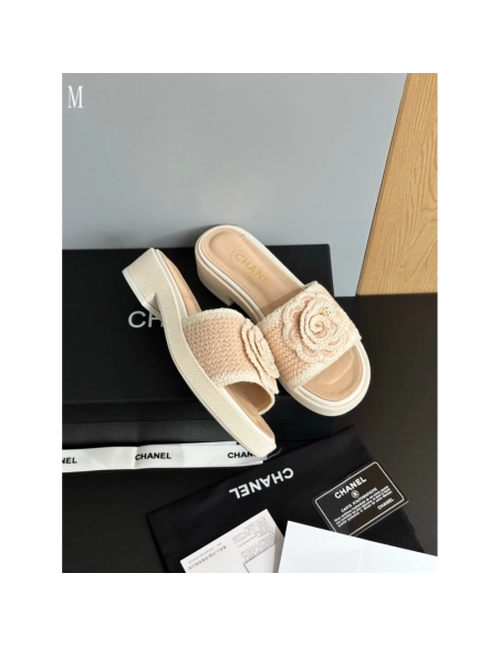Chanel Slippers 118,Chanel Slippers,Slides Slippers,More Brands