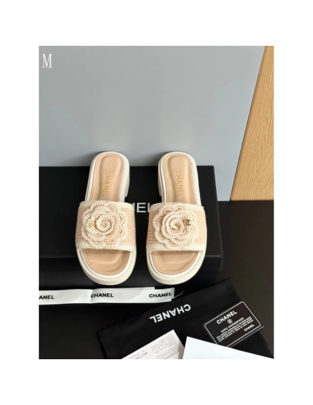 Chanel Slippers 118,Chanel Slippers,Slides Slippers,More Brands