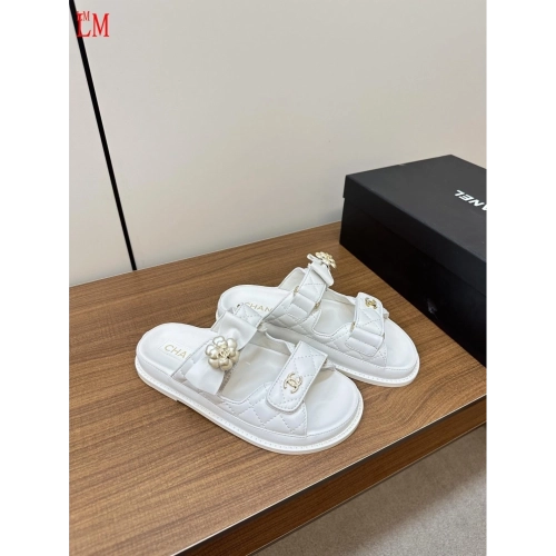 Chanel Slippers 053,Chanel Slippers,Slides Slippers,More Brands