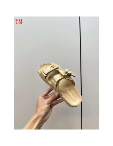 Chanel Slippers 054,Chanel Slippers,Slides Slippers,More Brands