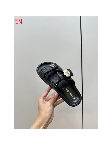 Chanel Slippers 055,Chanel Slippers,Slides Slippers,More Brands