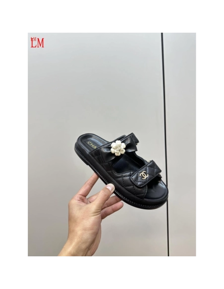Chanel Slippers 055,Chanel Slippers,Slides Slippers,More Brands