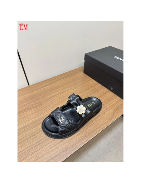 Chanel Slippers 055,Chanel Slippers,Slides Slippers,More Brands