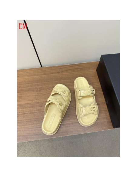 Chanel Slippers 059,Chanel Slippers,Slides Slippers,More Brands