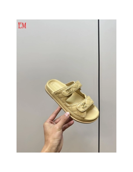 Chanel Slippers 059,Chanel Slippers,Slides Slippers,More Brands