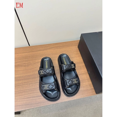Chanel Slippers 062,Chanel Slippers,Slides Slippers,More Brands
