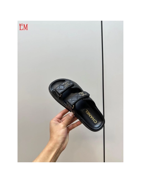 Chanel Slippers 062,Chanel Slippers,Slides Slippers,More Brands
