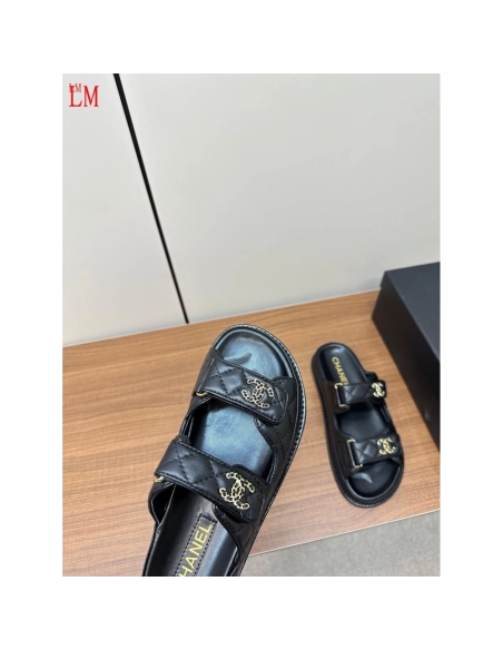 Chanel Slippers 062,Chanel Slippers,Slides Slippers,More Brands