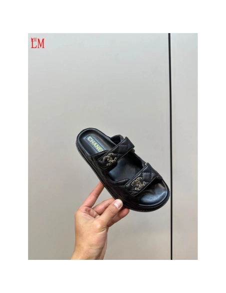 Chanel Slippers 062,Chanel Slippers,Slides Slippers,More Brands
