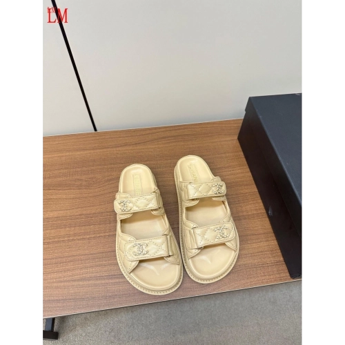 Chanel Slippers 065,Chanel Slippers,Slides Slippers,More Brands