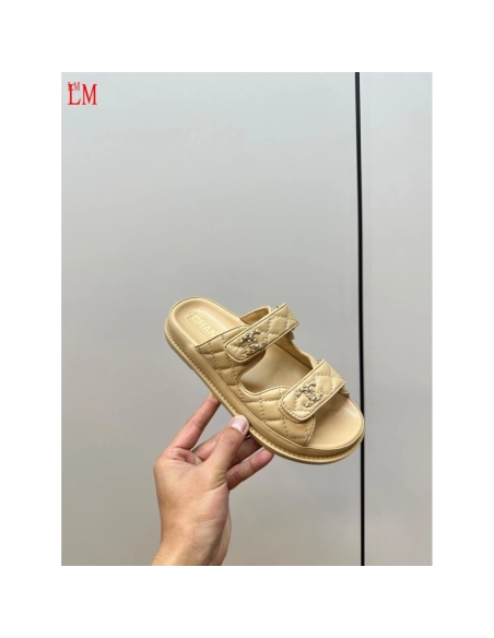 Chanel Slippers 065,Chanel Slippers,Slides Slippers,More Brands