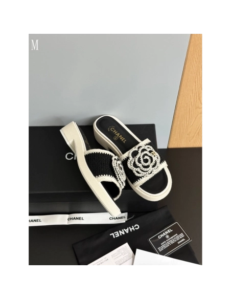 Chanel Slippers 122,Chanel Slippers,Slides Slippers,More Brands