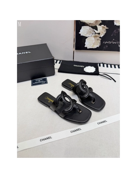 Chanel Slippers 143,Chanel Slippers,Slides Slippers,More Brands