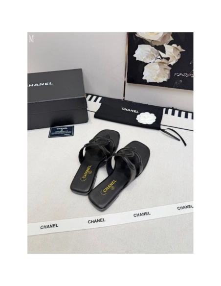 Chanel Slippers 143,Chanel Slippers,Slides Slippers,More Brands