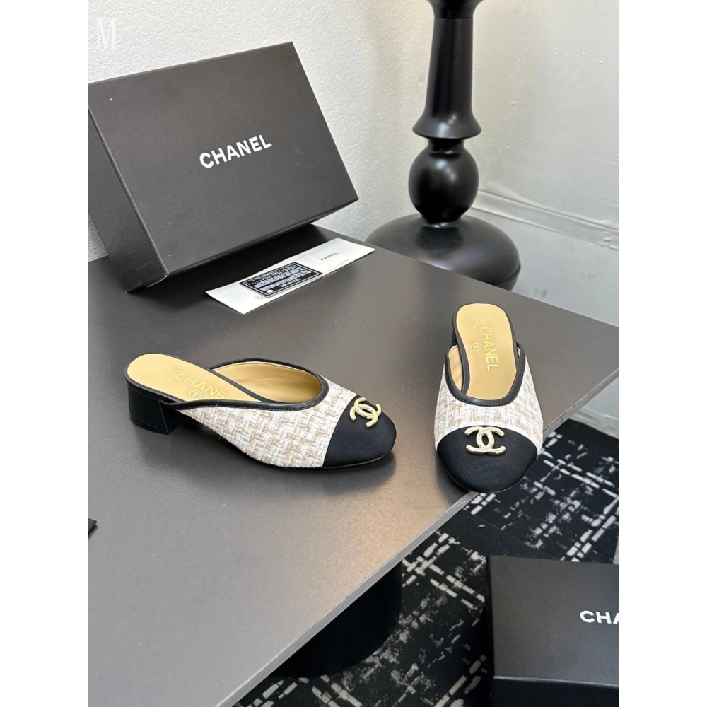 Chanel Slippers 073,Chanel Slippers,Slides Slippers,More Brands
