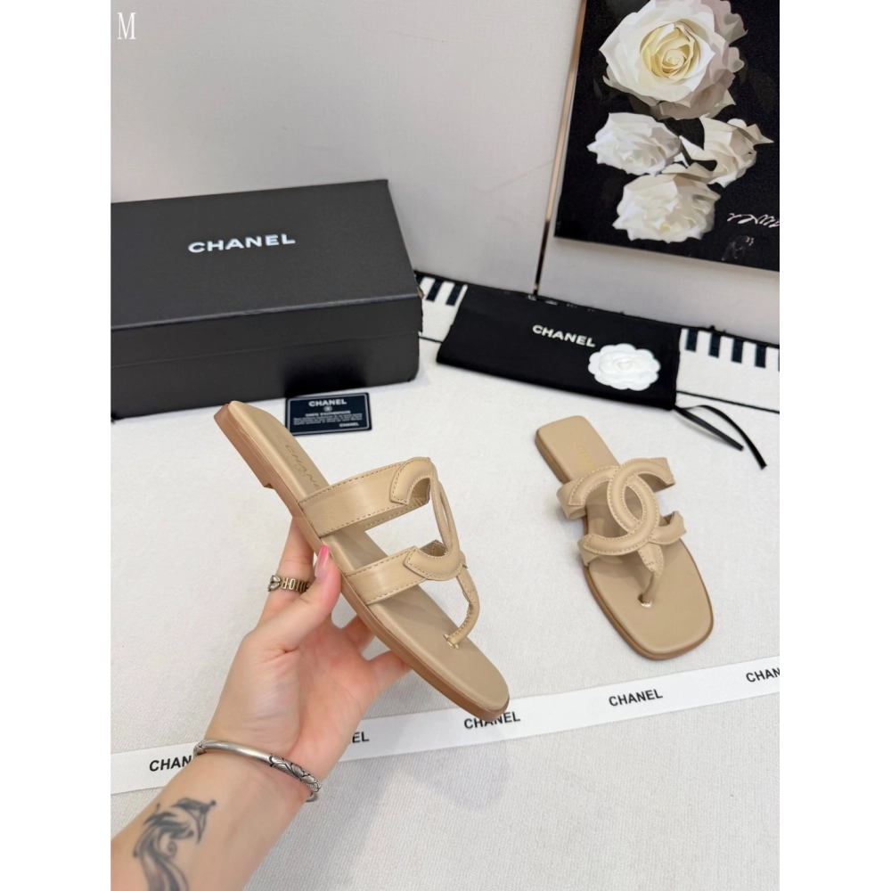 Chanel Slippers 144,Chanel Slippers,Slides Slippers,More Brands