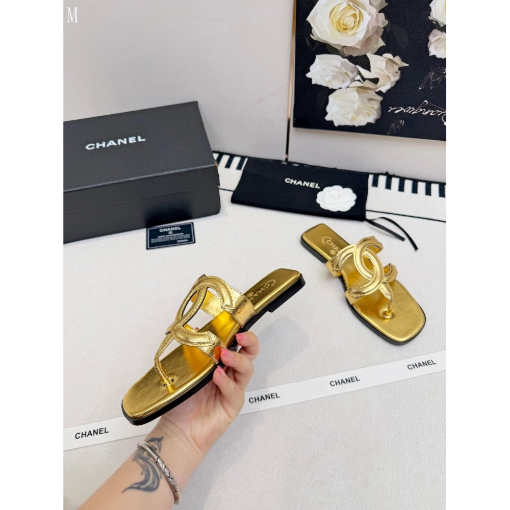 Chanel Slippers 147,Chanel Slippers,Slides Slippers,More Brands