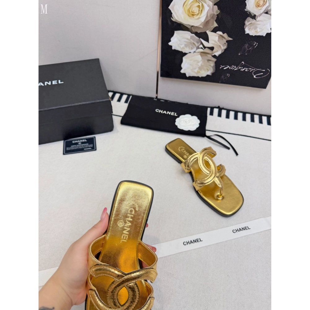 Chanel Slippers 147,Chanel Slippers,Slides Slippers,More Brands