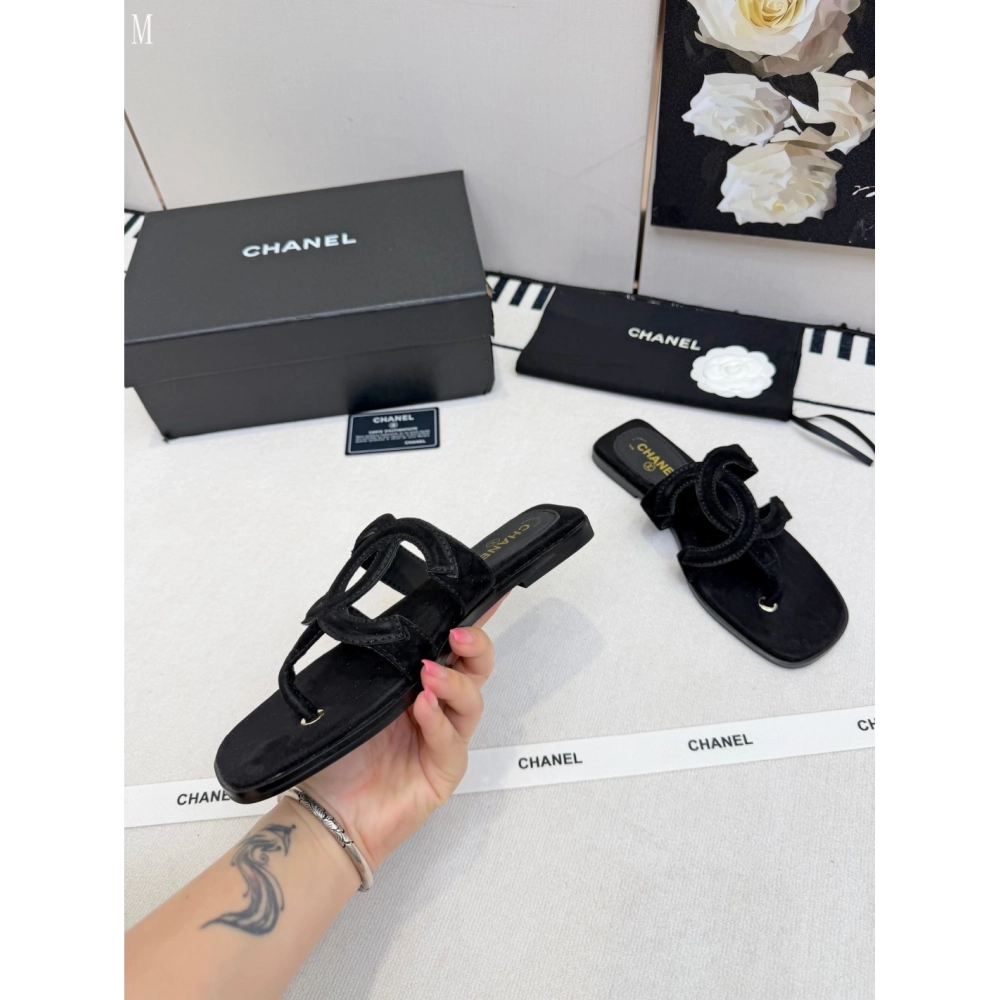 Chanel Slippers 151,Chanel Slippers,Slides Slippers,More Brands