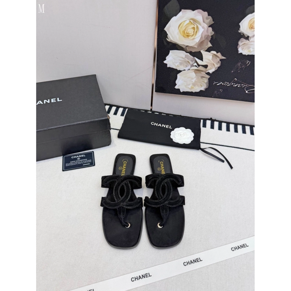 Chanel Slippers 151,Chanel Slippers,Slides Slippers,More Brands
