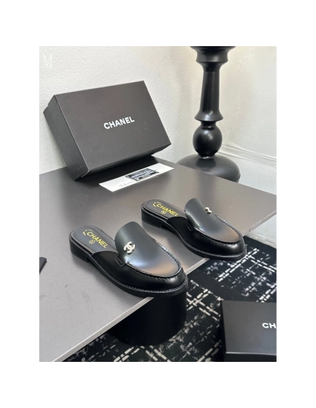 Chanel Slippers 077,Chanel Slippers,Slides Slippers,More Brands