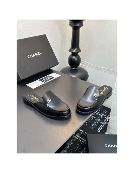 Chanel Slippers 077,Chanel Slippers,Slides Slippers,More Brands