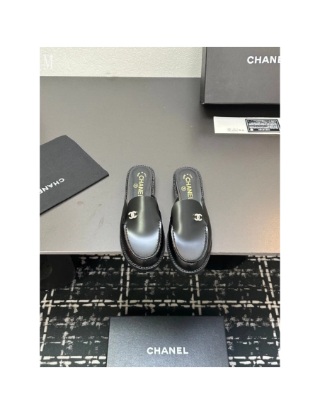 Chanel Slippers 077,Chanel Slippers,Slides Slippers,More Brands