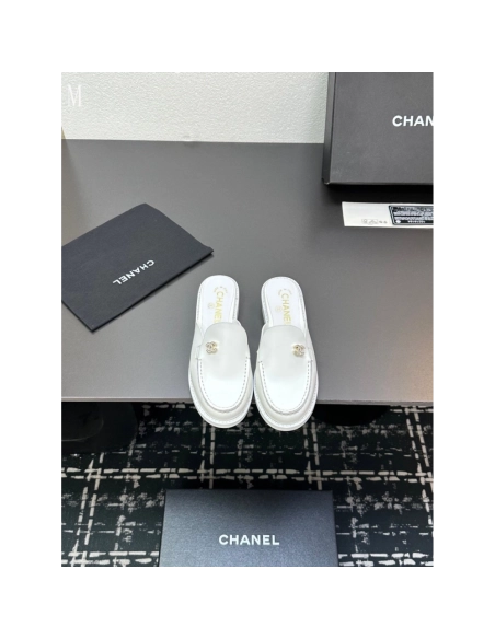 Chanel Slippers 078,Chanel Slippers,Slides Slippers,More Brands