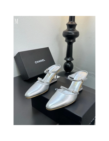 Chanel Slippers 084,Chanel Slippers,Slides Slippers,More Brands