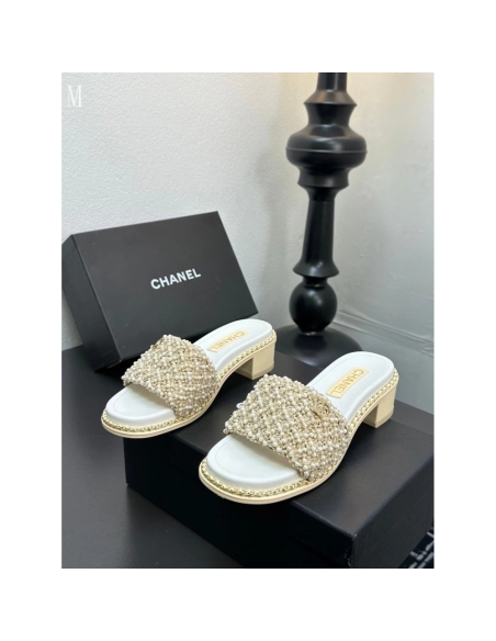 Chanel Slippers 087,Chanel Slippers,Slides Slippers,More Brands