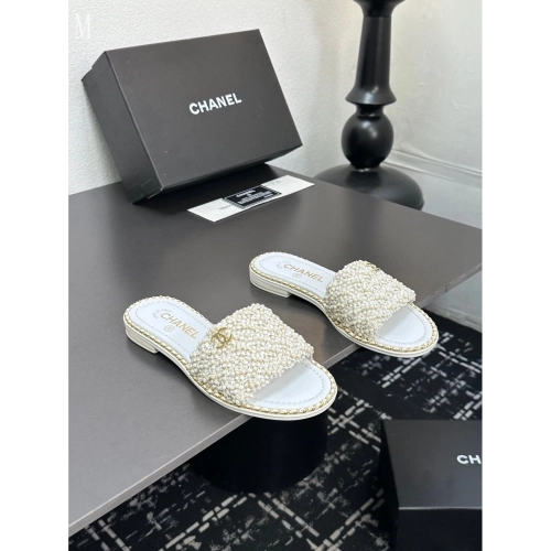 Chanel Slippers 090,Chanel Slippers,Slides Slippers,More Brands