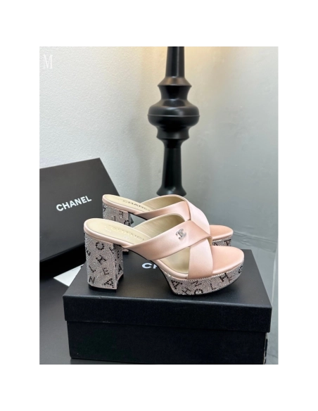 Chanel Slippers 091,Chanel Slippers,Slides Slippers,More Brands