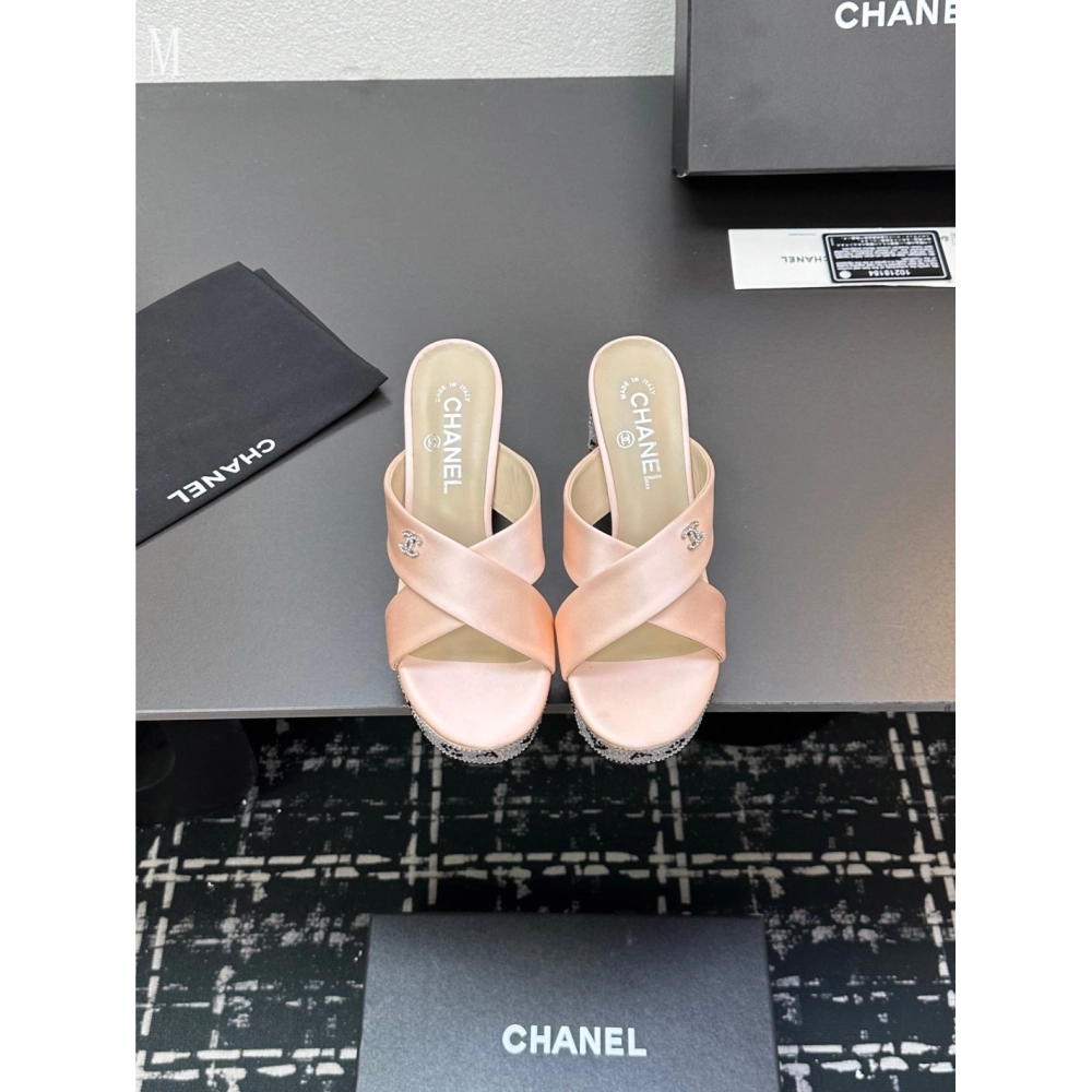 Chanel Slippers 091,Chanel Slippers,Slides Slippers,More Brands