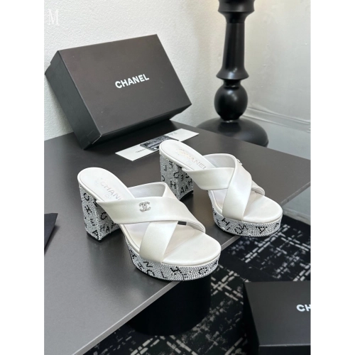 Chanel Slippers 092,Chanel Slippers,Slides Slippers,More Brands