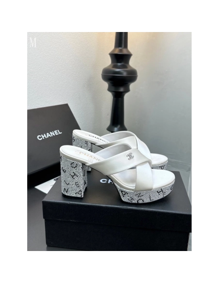 Chanel Slippers 092,Chanel Slippers,Slides Slippers,More Brands