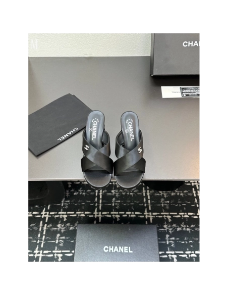 Chanel Slippers 093,Chanel Slippers,Slides Slippers,More Brands