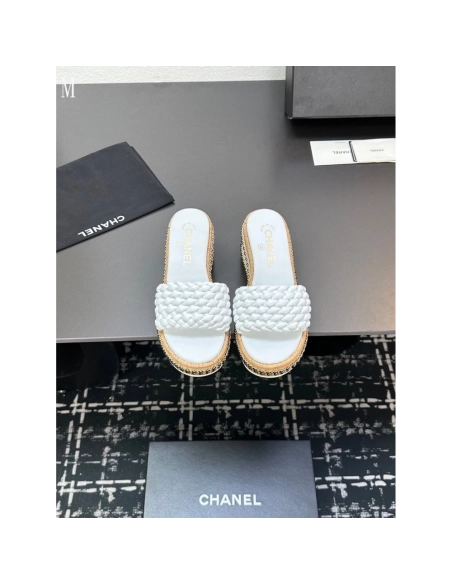 Chanel Slippers 097,Chanel Slippers,Slides Slippers,More Brands