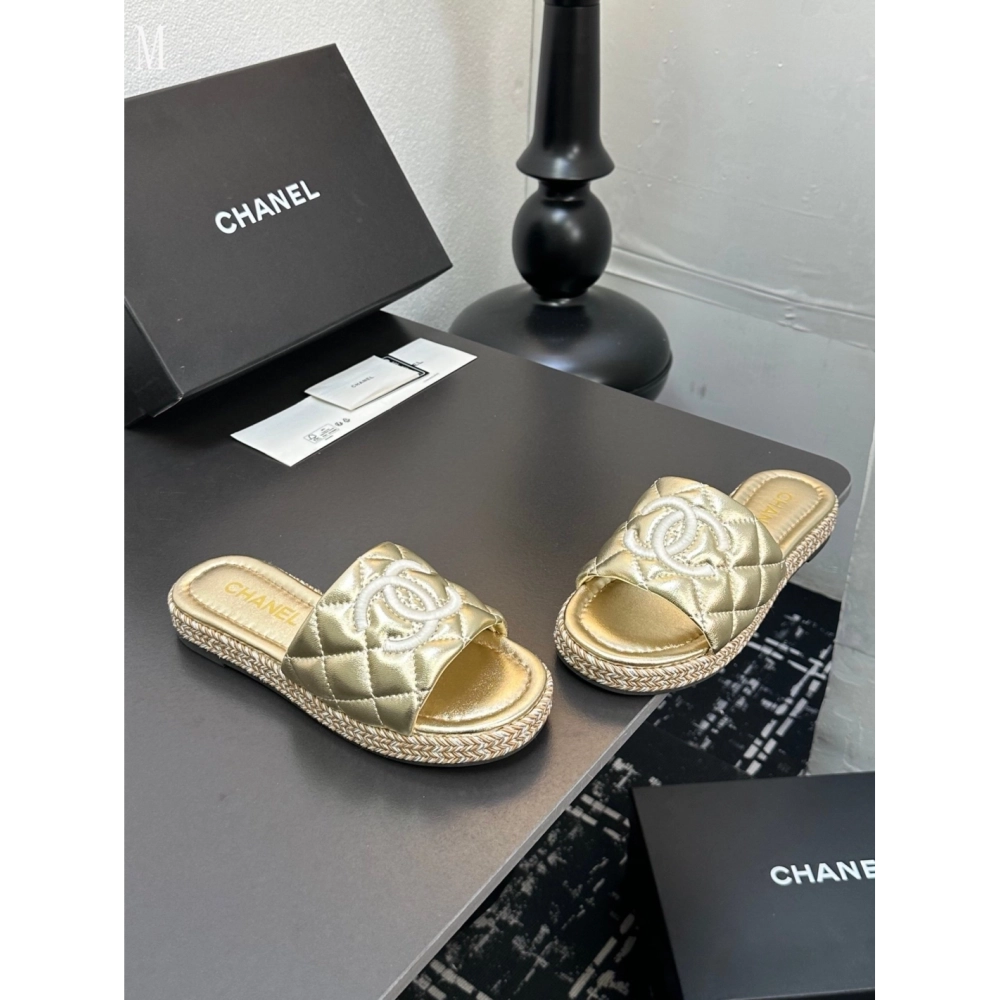 Chanel Slippers 100,Chanel Slippers,Slides Slippers,More Brands