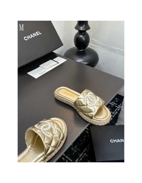 Chanel Slippers 100,Chanel Slippers,Slides Slippers,More Brands