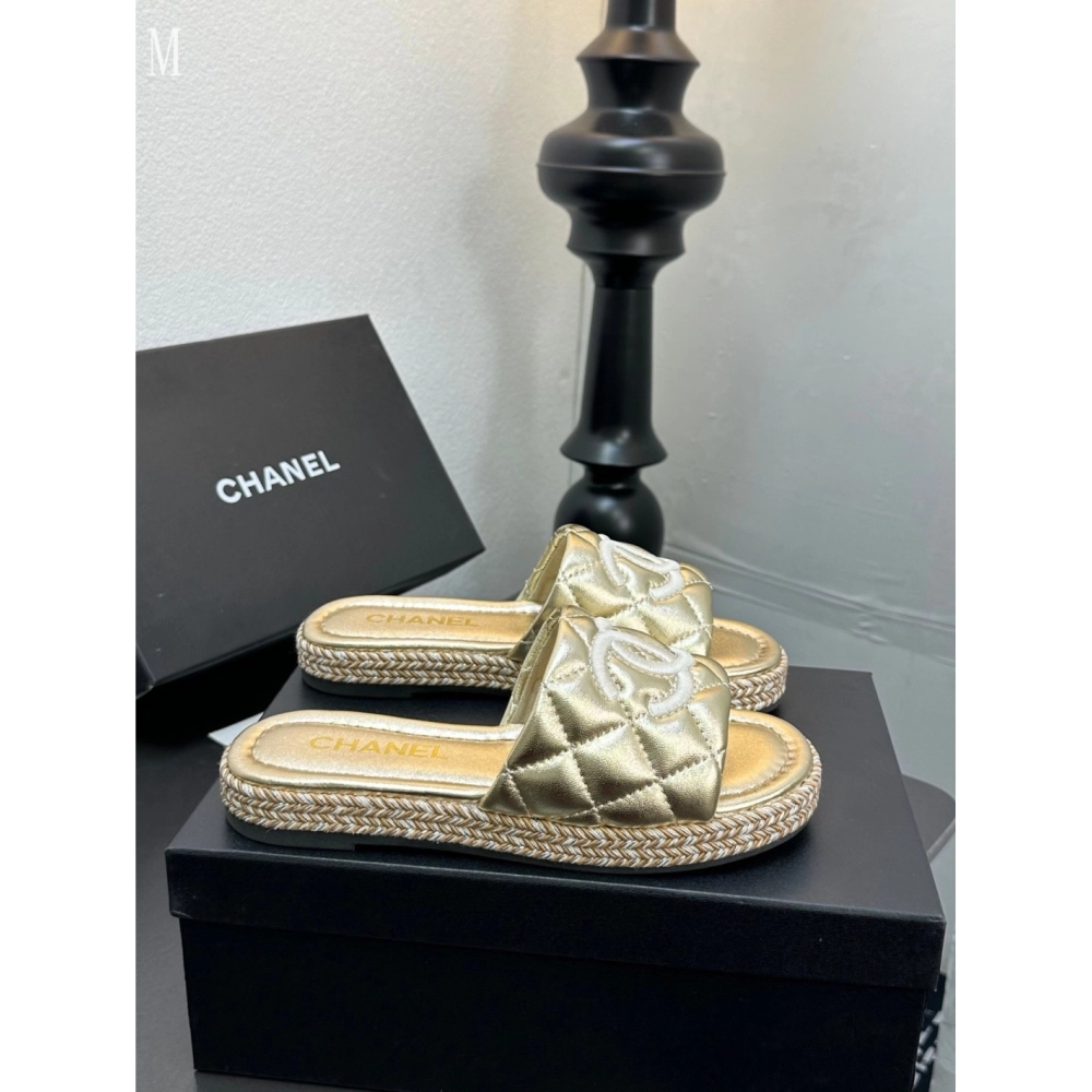 Chanel Slippers 100,Chanel Slippers,Slides Slippers,More Brands