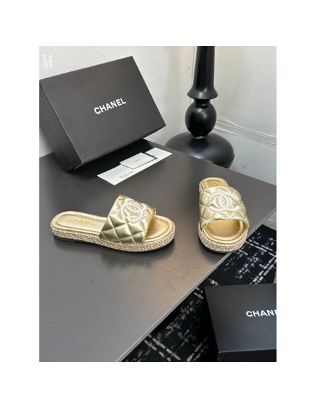 Chanel Slippers 100,Chanel Slippers,Slides Slippers,More Brands
